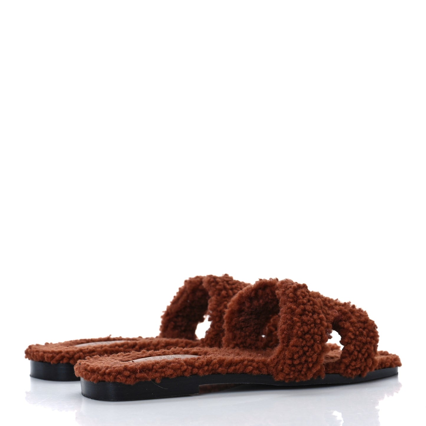 Woolskin Oran Sandals 37 Cognac