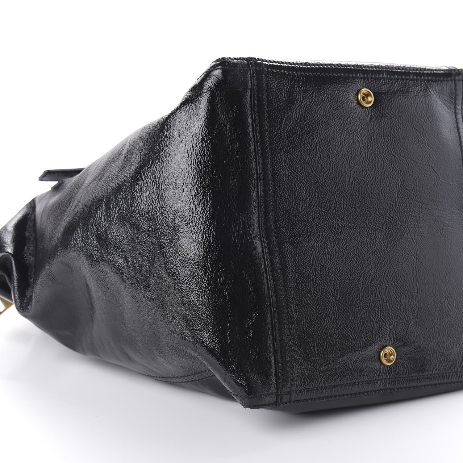 Saint Laurent Patent Medium Downtown Black 6 of 10