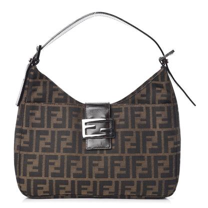 Fendi Zucca Shoulder Bag Tobacco 1 of 10