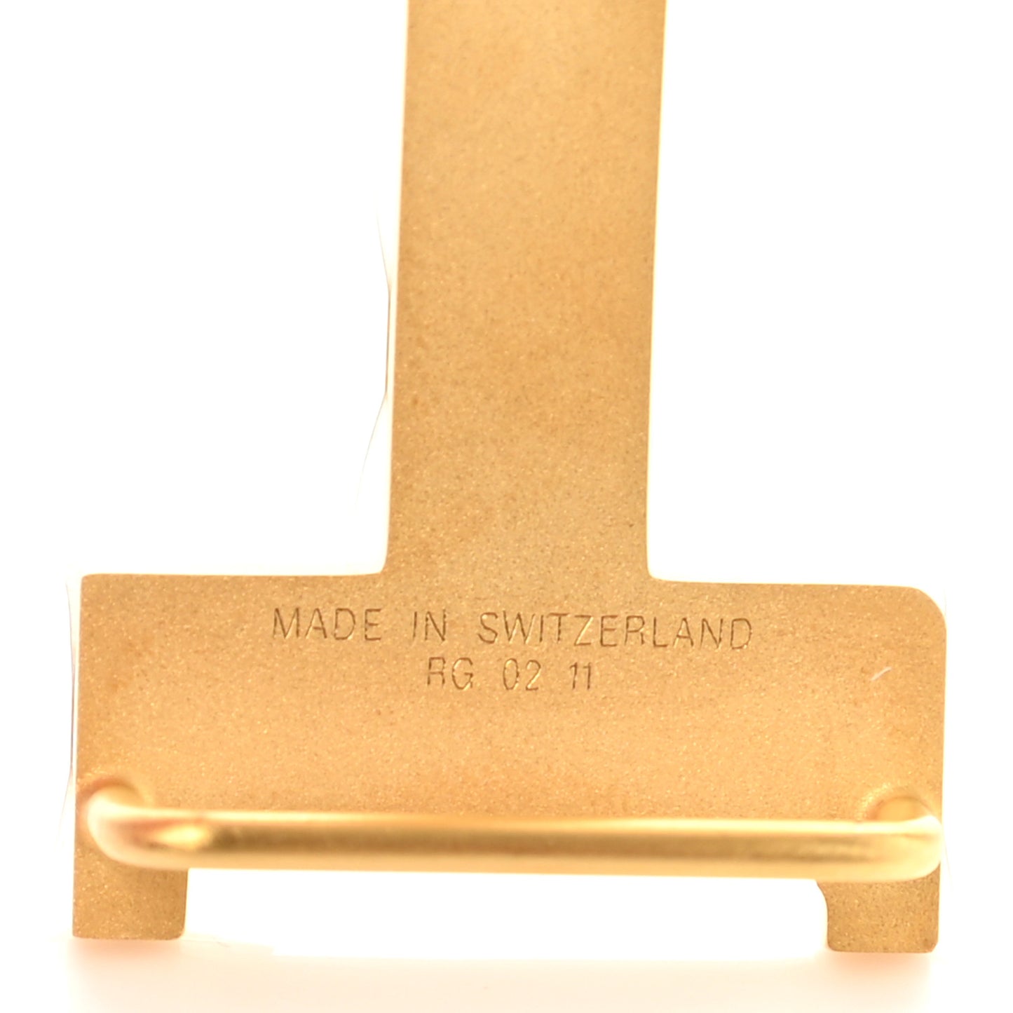 Swift Epsom 24mm Mini Constance H Belt 90 Black Gold