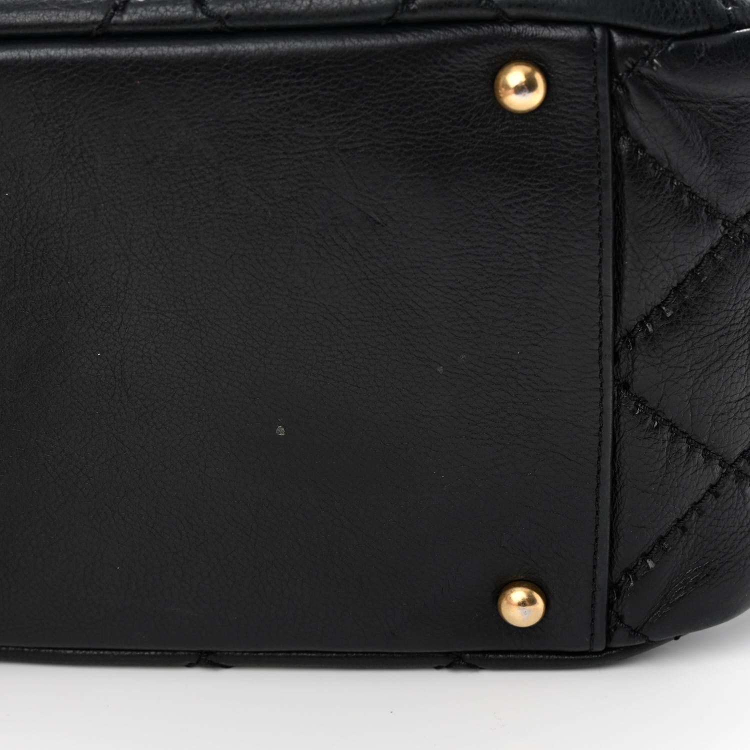 Chanel Calfskin Quilted Retro Chain Flap Black 13 of 21