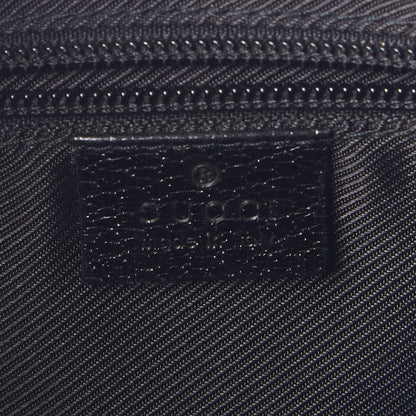Gucci Monogram Medium Half Moon Hobo Black 8 of 9