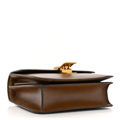 Celine Box Calfskin Teen Classic Box Flap Bag Camel 4 of 15