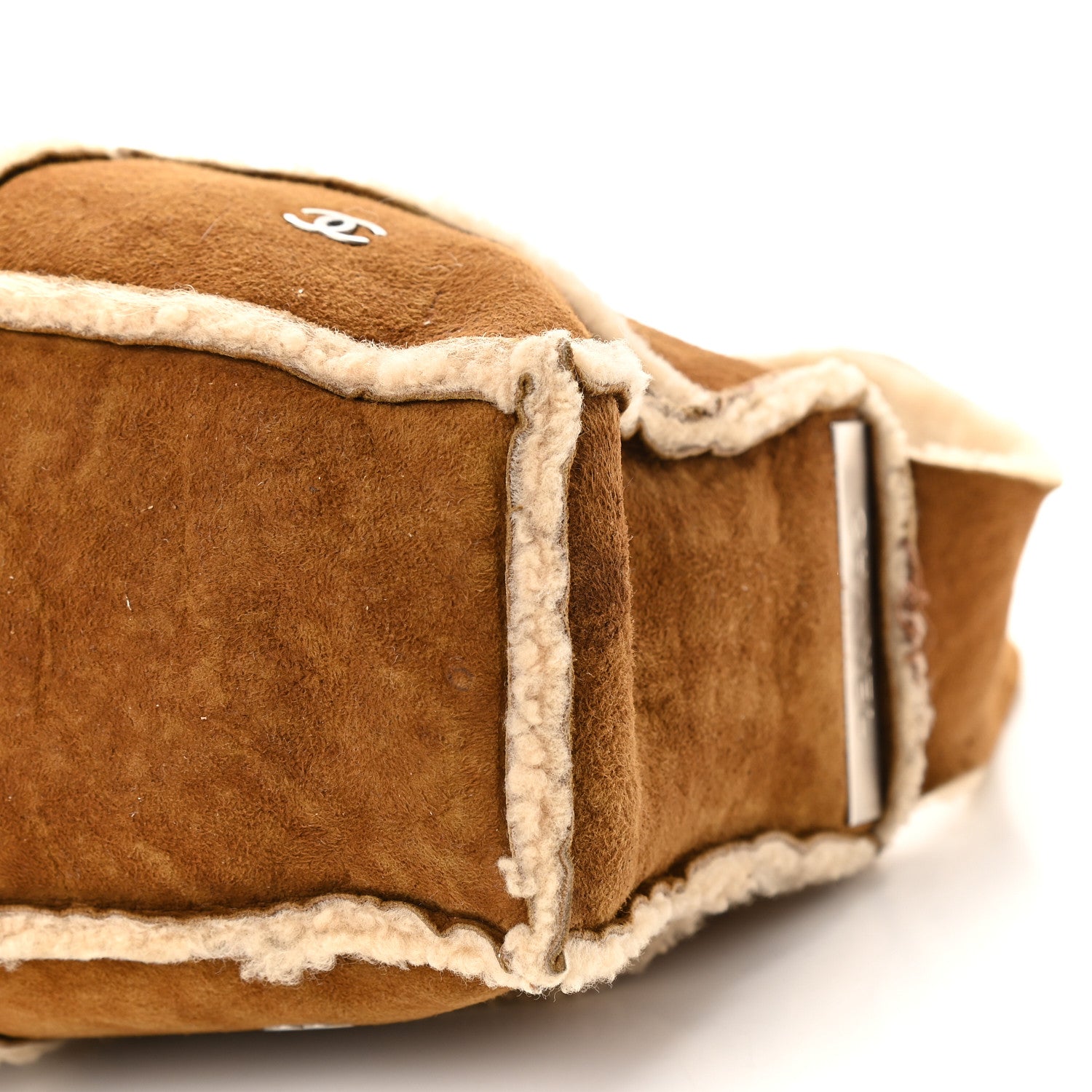 Chanel Sheepskin Sherpa Shoulder Bag 9 of 12