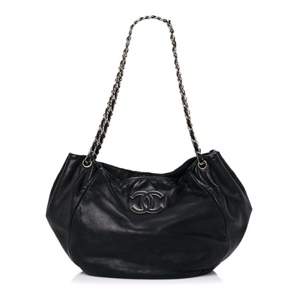 Chanel Lambskin Sensual Hobo Black 1 of 17