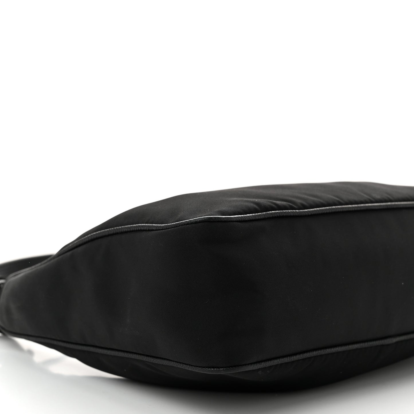 Tessuto Nylon Saffiano Mini Re-Edition 2005 Bag Black