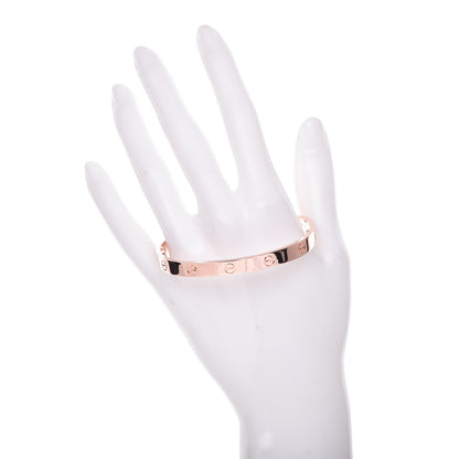 Cartier 18K Pink Gold LOVE Bracelet 18 2 of 6