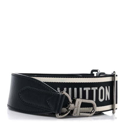 Louis Vuitton Nylon Jacquard Sporty Bandouliere Shoulder Strap Black 1 of 4