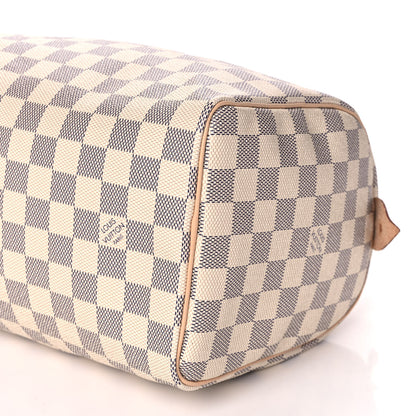 Louis Vuitton Damier Azur Speedy 25 10 of 10