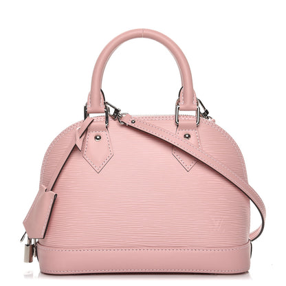 Louis Vuitton Epi Alma BB Rose Ballerine 1 of 9