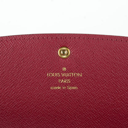 Louis Vuitton Monogram Emilie Wallet Fuchsia 6 of 7