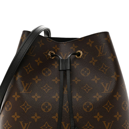 Louis Vuitton Monogram Neonoe MM Black 7 of 9