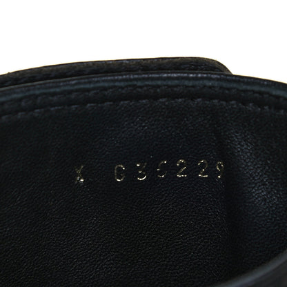 Chanel Calfskin Patent Cap Toe Boots 36.5 Black 7 of 9