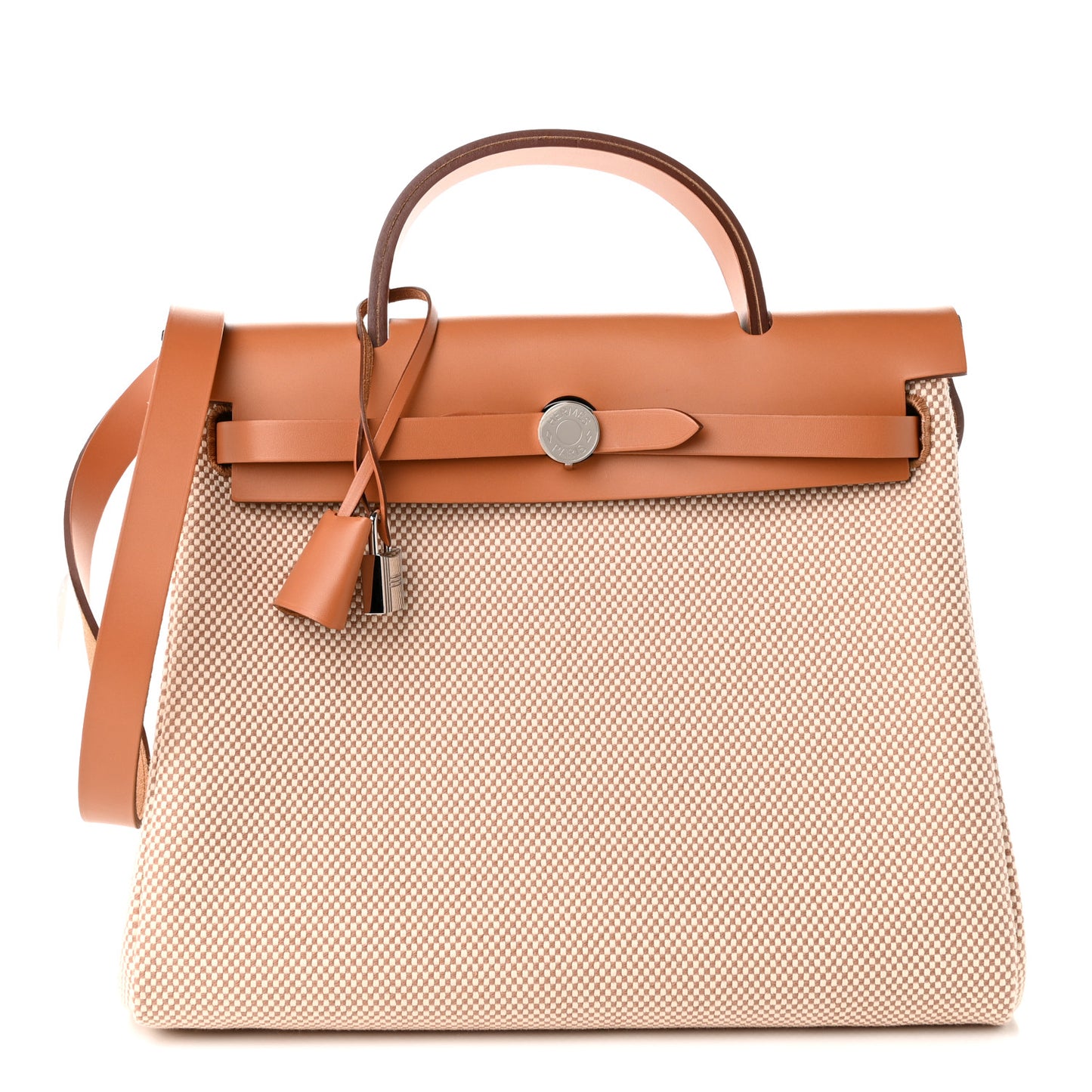 Vache Hunter Criss Viking Herbag Zip Retourne 31 PM Ecru Beige Naturel