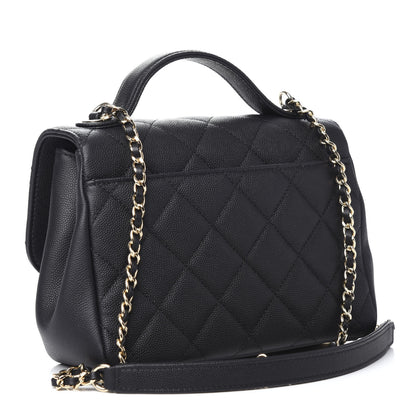 Chanel Caviar Quilted Small Business Affinity Flap Black 3 of 9