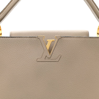 Louis Vuitton Taurillon Capucines MM Galet 5 of 9
