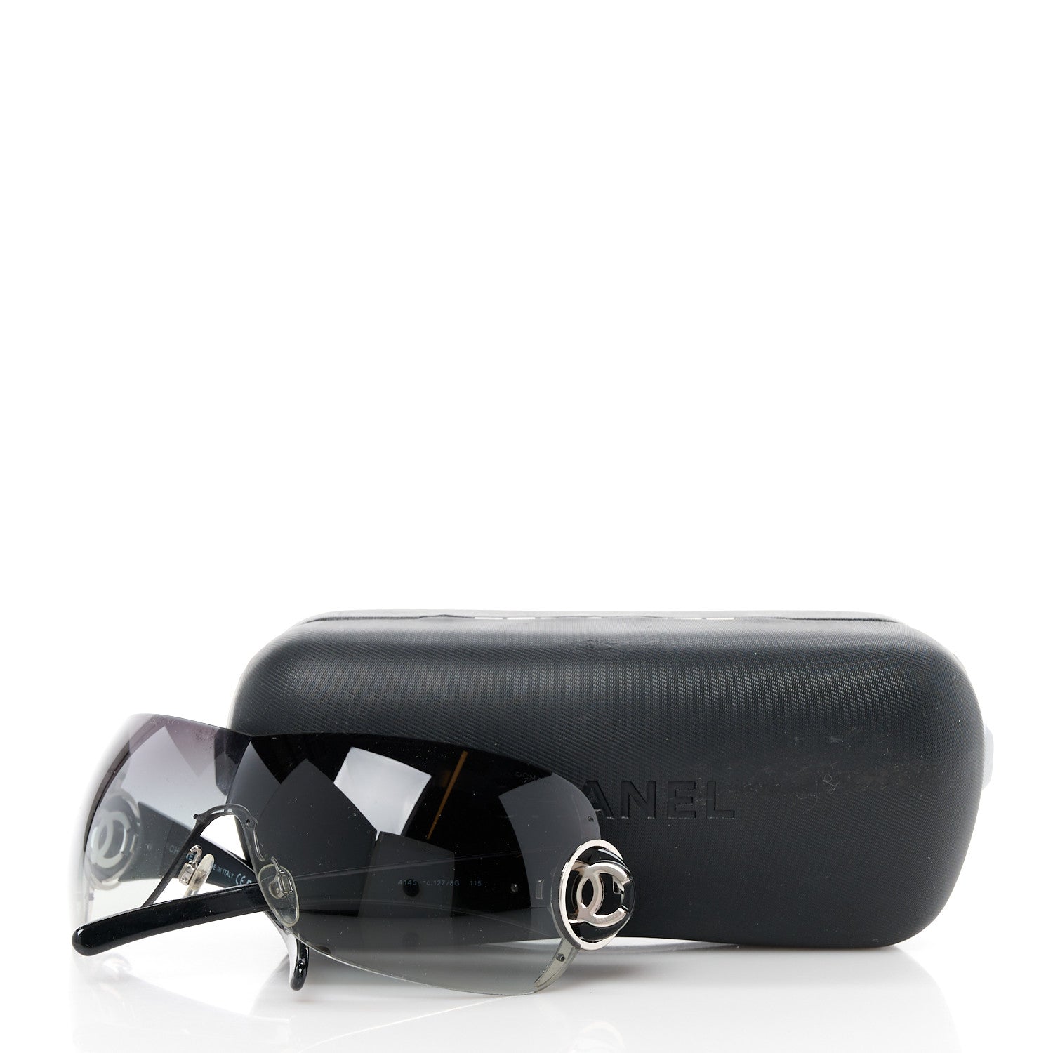 Chanel CC Sunglasses 4145 Black 8 of 8