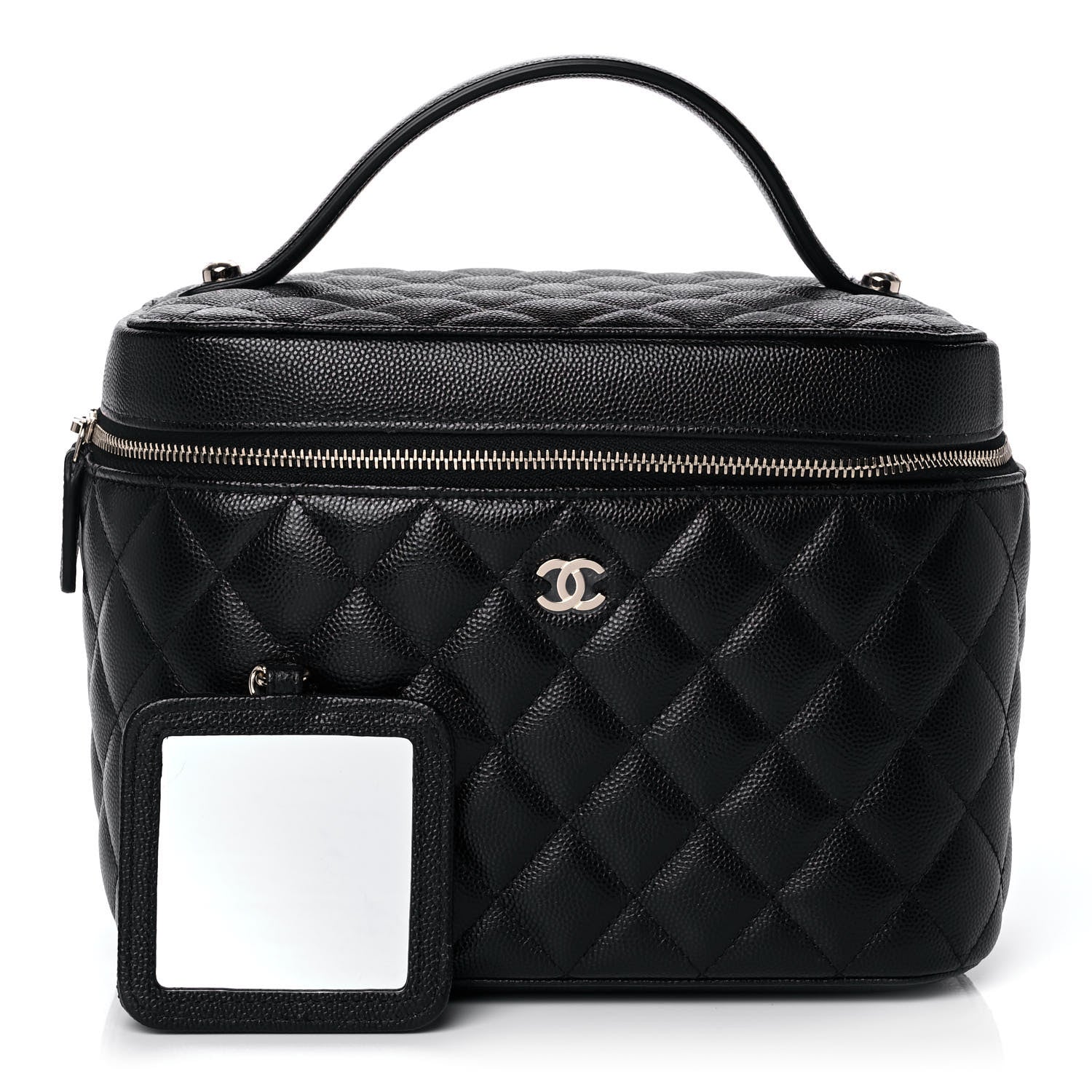 Chanel Caviar Quilted Large Vanity Pouch Black 1 of 15