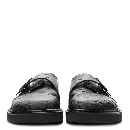 Louis Vuitton Empreinte Monogram LV Easy Mens Mule 8.5 Black 3 of 9