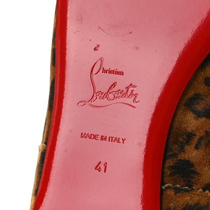 Christian Louboutin Veau Velours Mamadrague Flats 41 Leo 9 of 12