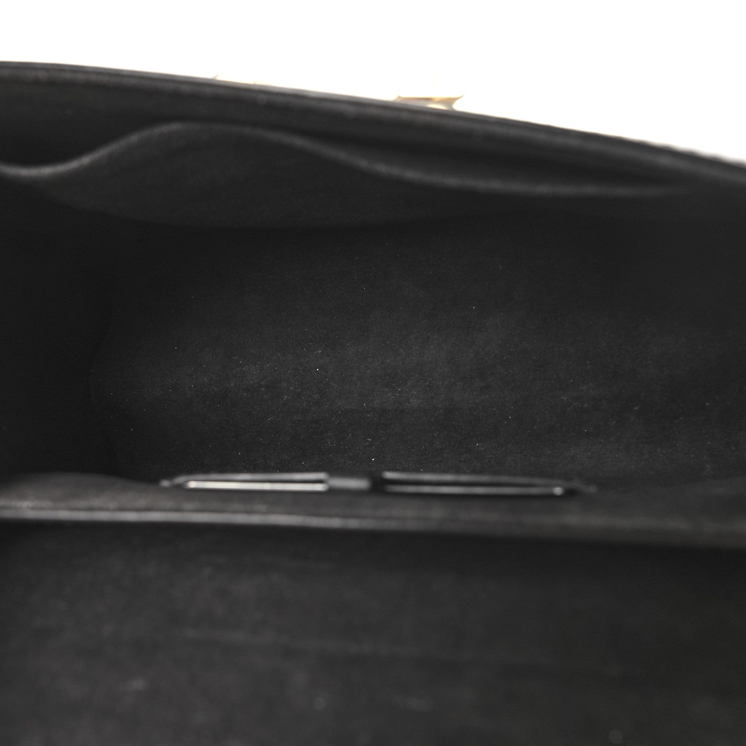 Louis Vuitton Veau Satin Monogram Twist Shoulder Bag MM Black 6 of 13