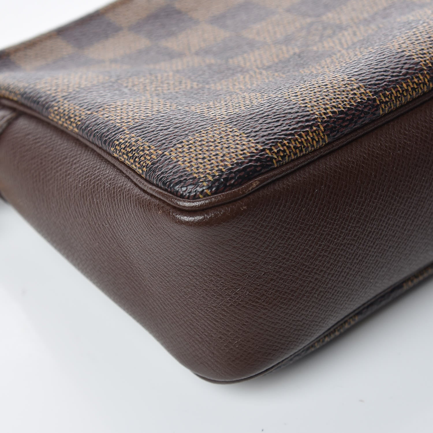 Louis Vuitton Damier Ebene Trousse Make Up Bag Pochette 14 of 14