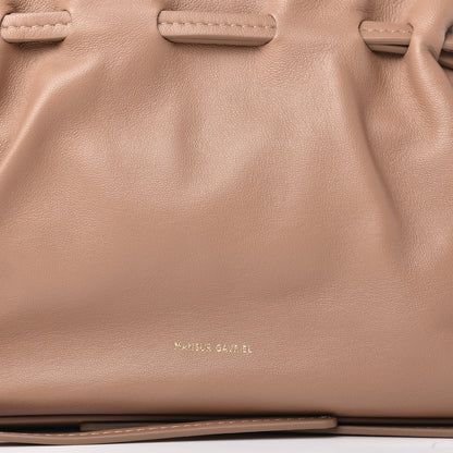 Mansur Gavriel Lambskin Mini Protea Bag Biscotto 9 of 9