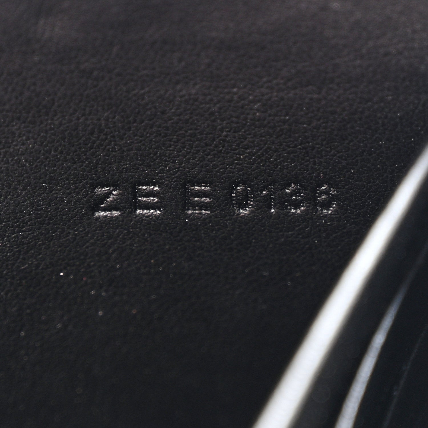 Givenchy Calfskin Logo Star Embossed Zip Around Wallet Black 8 of 19