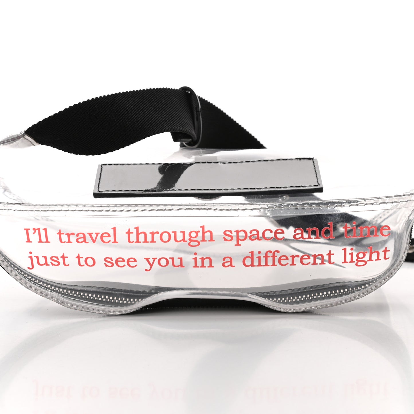 PVC VLTN Belt Bag Black