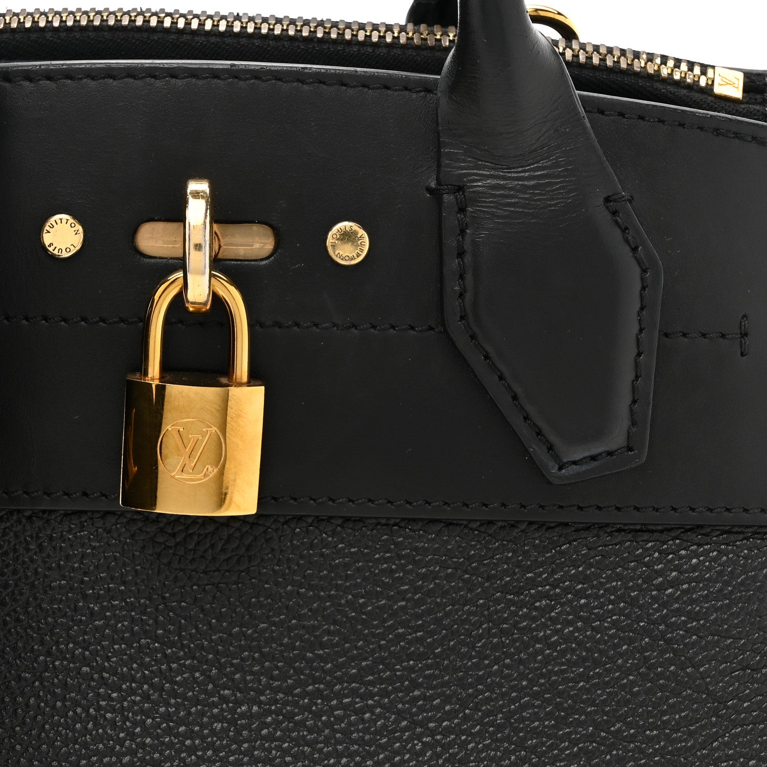 Louis Vuitton Calfskin City Steamer Mini Black 7 of 15