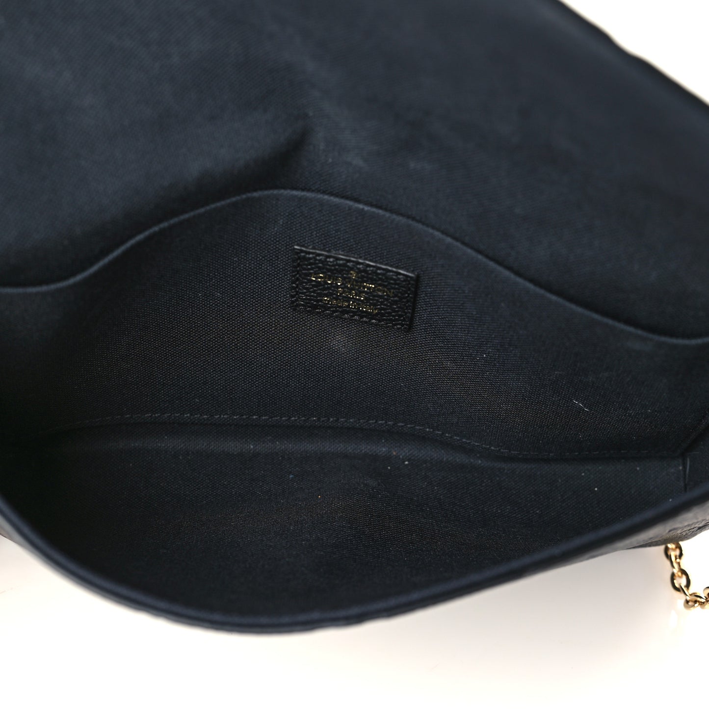 Empreinte Pochette Felicie Chain Wallet Black