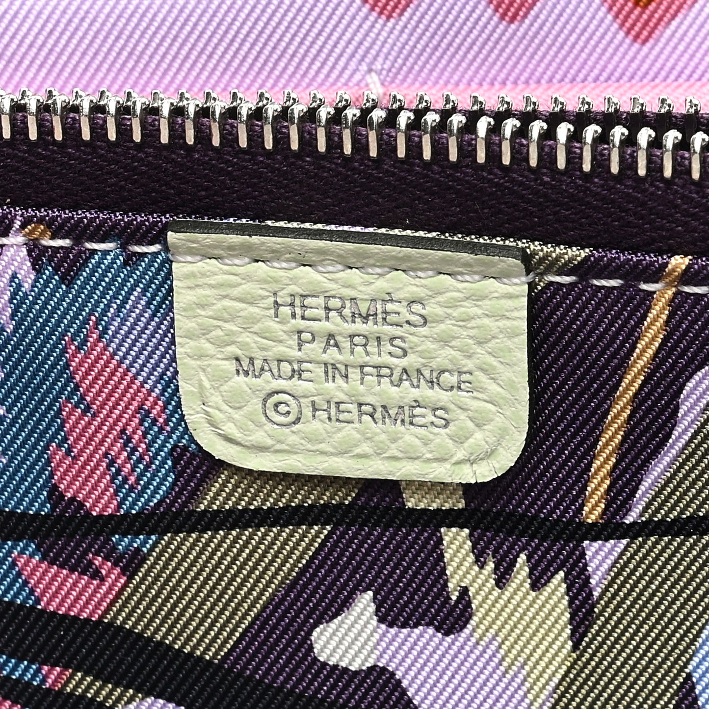 Epsom Silk'In Wallet Vert Fizz