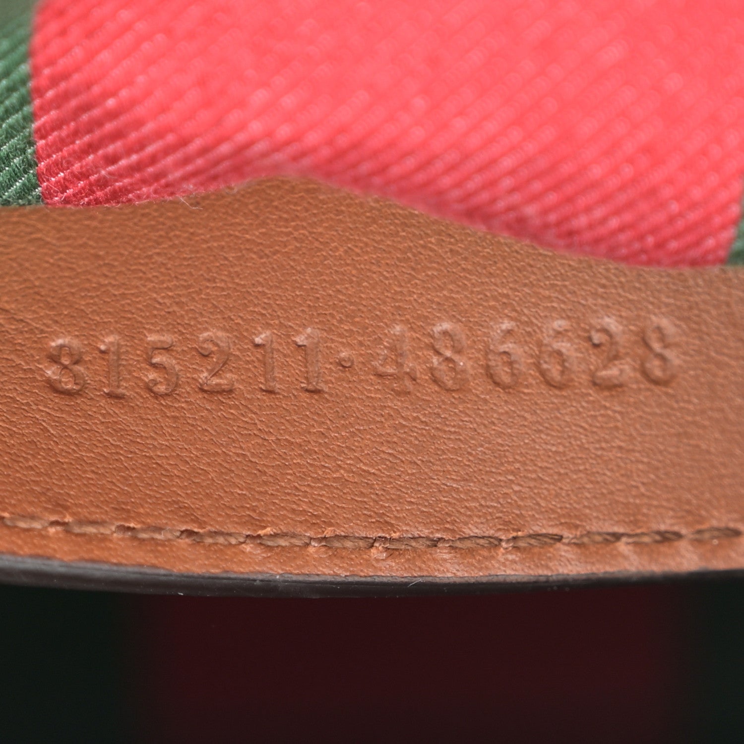 Gucci GG Supreme Monogram Textured Calfskin Emblem Mini Shoulder Bag Beige Dark Brown 7 of 10