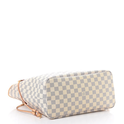 Louis Vuitton Damier Azur Neverfull MM 4 of 9