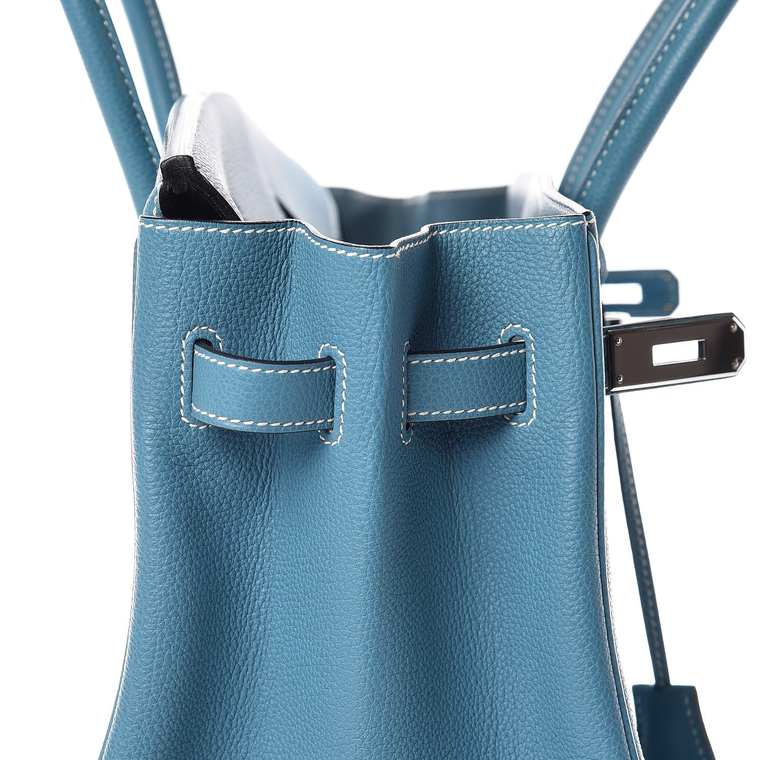 Hermes Togo Birkin 35 Blue Jean 13 of 34