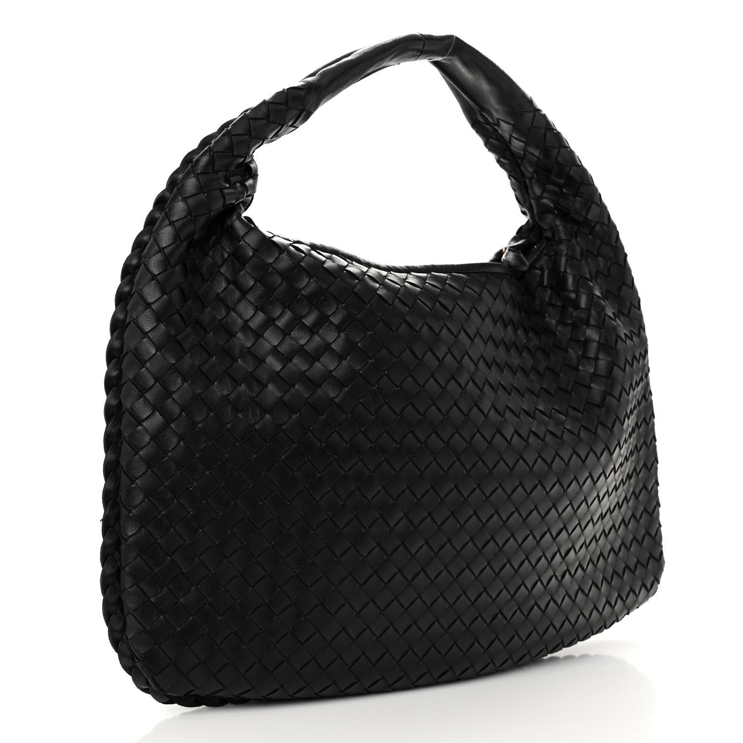 Bottega Veneta Nappa Intrecciato Medium Veneta Hobo Black 3 of 9