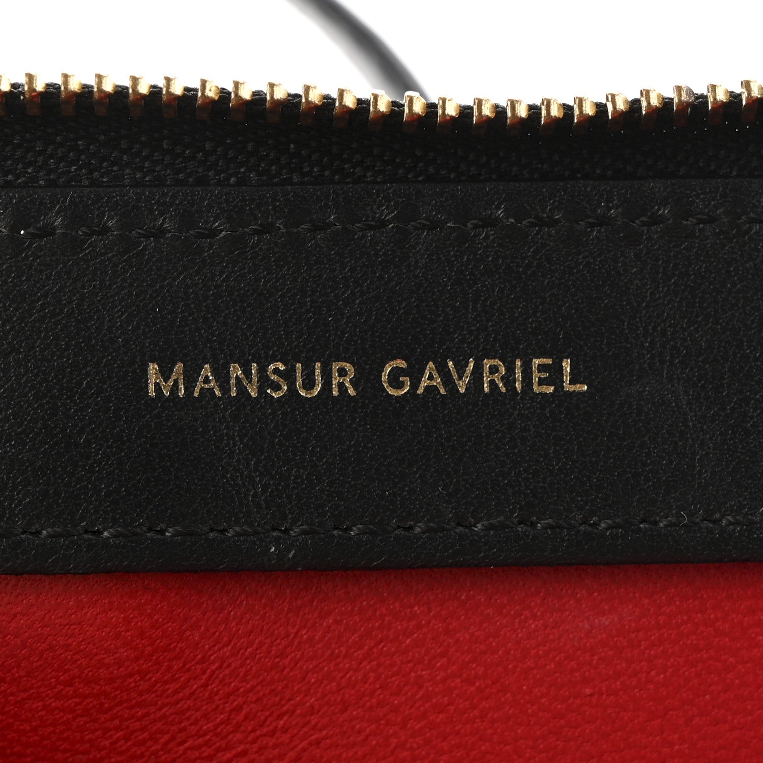 Mansur Gavriel Smooth Calfskin Mini M Frame Crossbody Bag Black Flamma 6 of 15