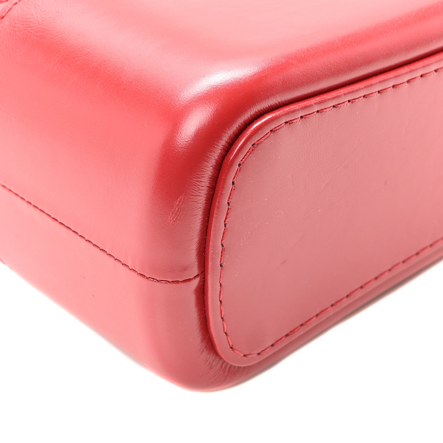 Chanel Aged Calfskin Quilted New Medium Gabrielle Hobo Red 9 of 10