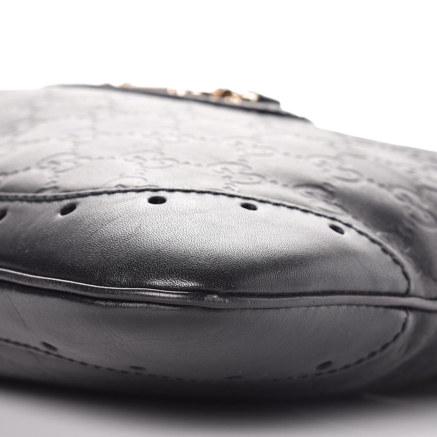 Gucci Guccissima Punch Hobo Black 8 of 8