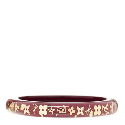 Louis Vuitton Resin Swarovski Inclusion Bracelet PM Violine 1 of 3