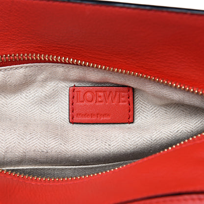 Loewe Calfskin Small Puzzle Bag Scarlet 5 of 16