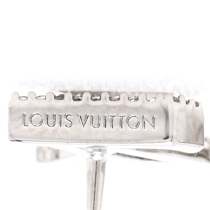 Louis Vuitton Crystal LV Iconic Earrings Silver 4 of 6
