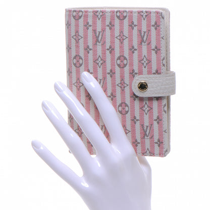 Louis Vuitton Mini Lin Croisette Small Ring Agenda Rouge 2 of 5