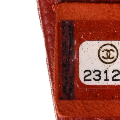 Chanel Caviar Quilted Medium Rock In Rome Single Flap Red 6 of 26