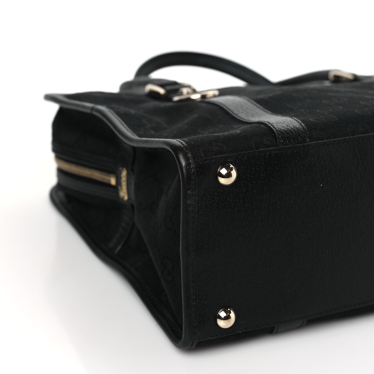 Gucci Monogram Tote Black 8 of 9