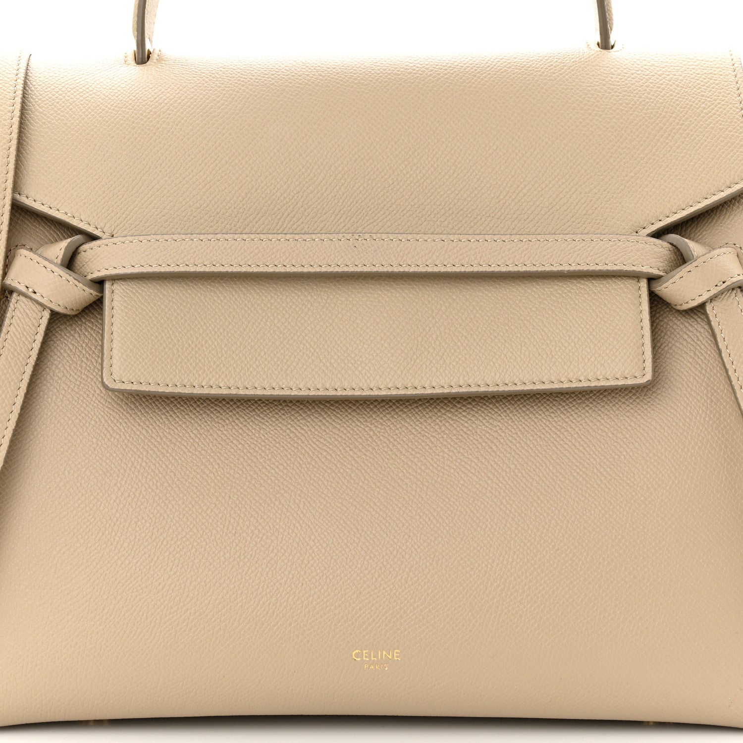Celine Grained Calfskin Mini Belt Bag Light Taupe 9 of 11