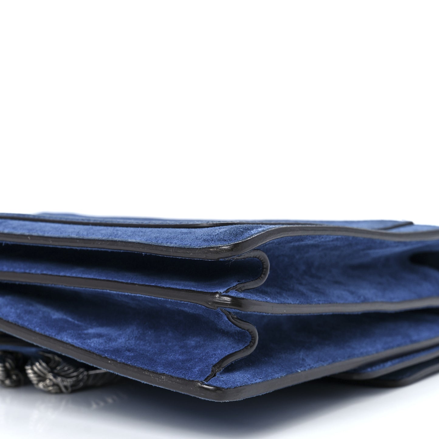 Suede Medium Dionysus Shoulder Bag Blue