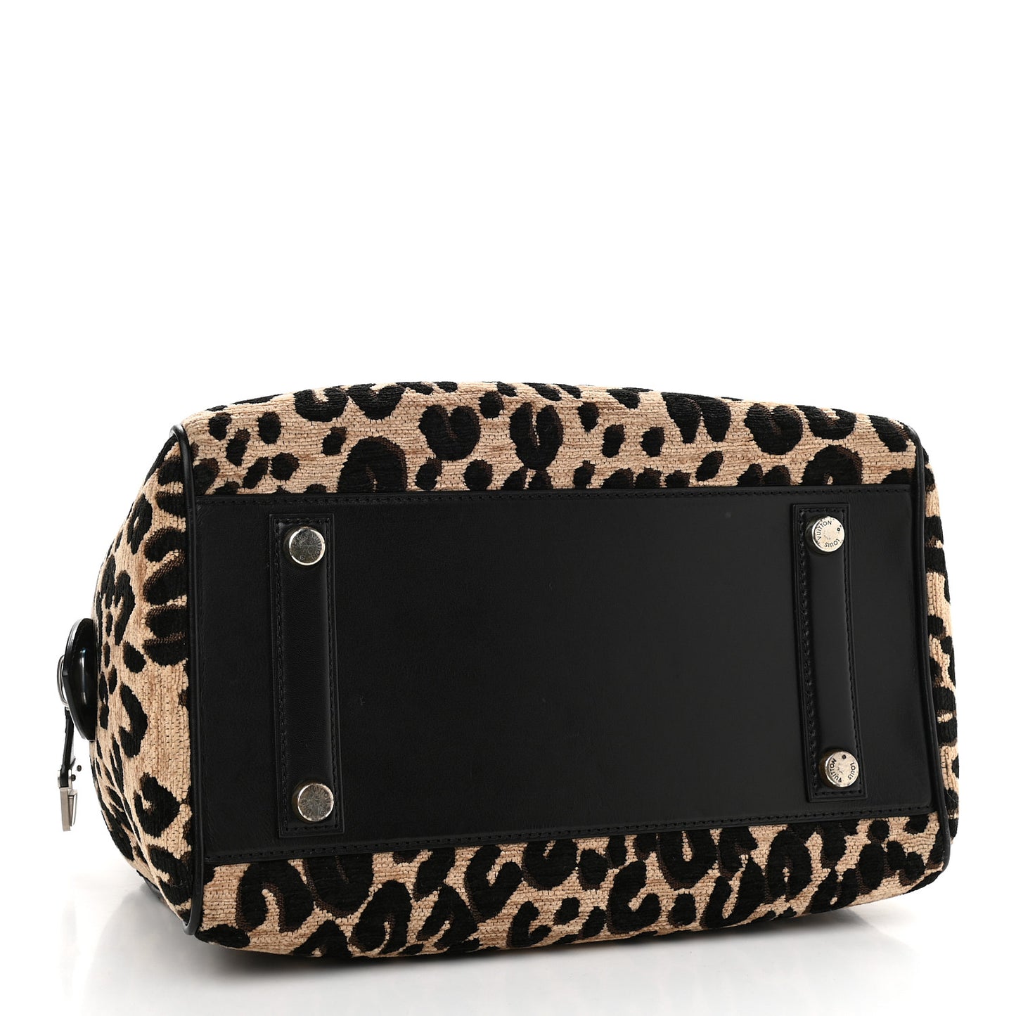 Jacquard Velvet Leopard Print Stephen Sprouse Speedy