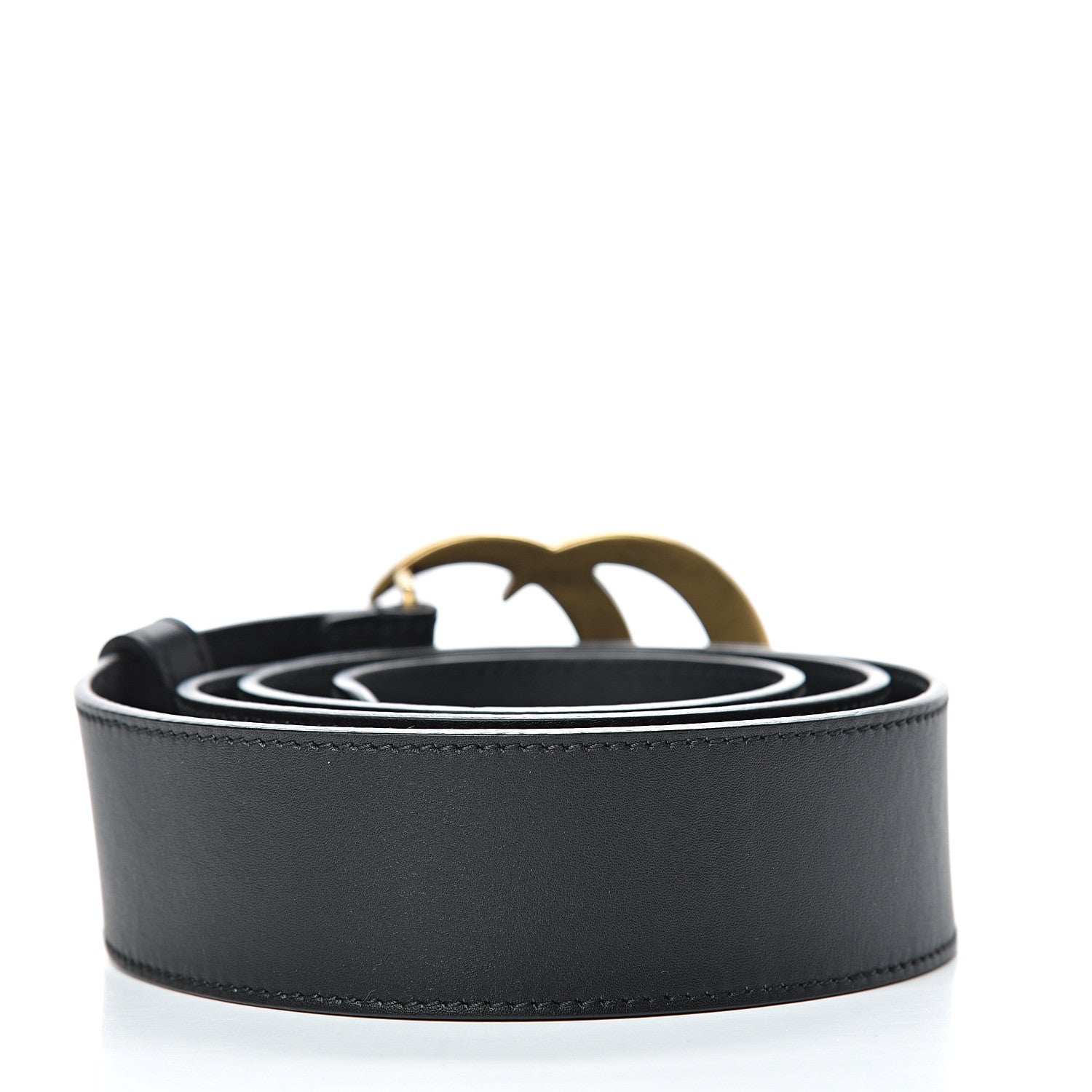 Gucci Calfskin Double G 40mm Belt 90 36 Black 2 of 6