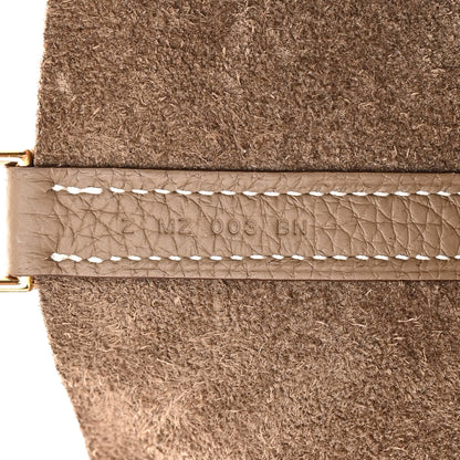 Hermes Taurillon Clemence Picotin Lock 22 MM Etoupe 7 of 11
